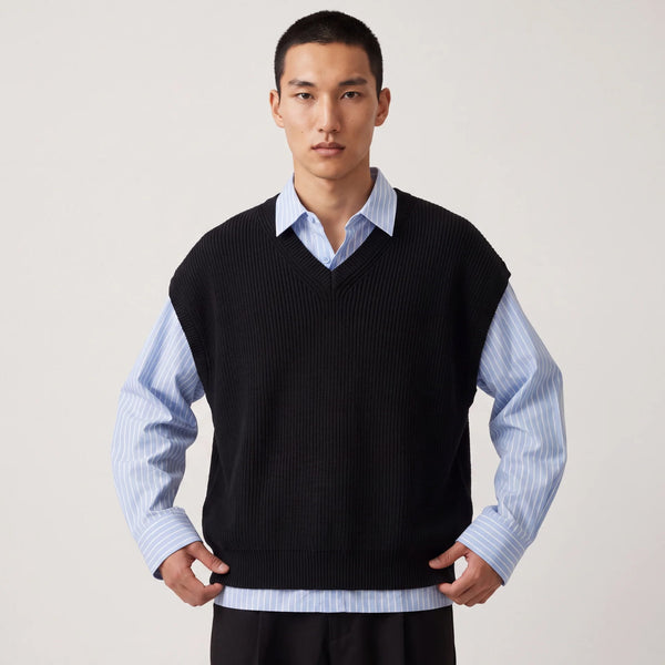 Kenji - Pull sans manches en maille