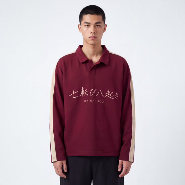 Ken - Poloshirt mit langen Ärmeln