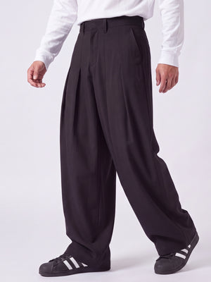 Hibiki - Pantalone plissettato Harajuku