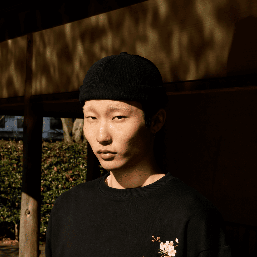 Tsuna - Japanische Mütze aus Kordsamt
