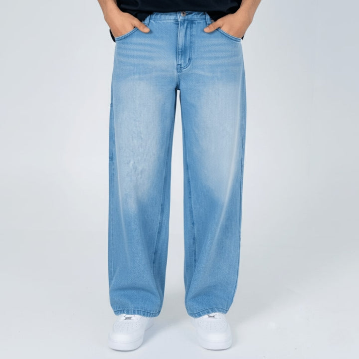 Kami - Pantalone denim baggy giapponese
