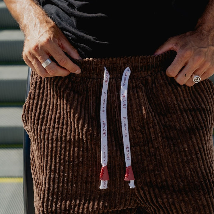 Takashi - Pantalon en velours côtelé