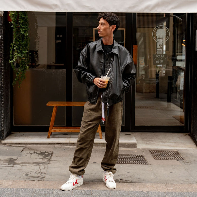 Kuri - Pantalon en velours côtelé