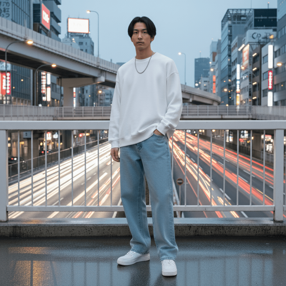 Kyoto - Japanse denim broek