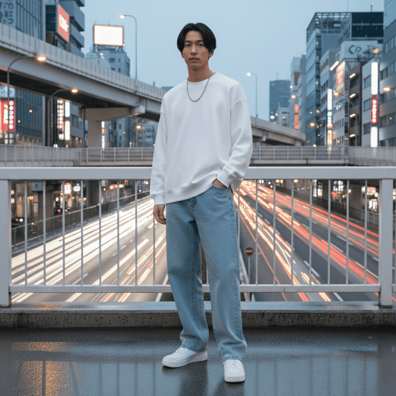 Kyoto - Japanische Denim-Hose