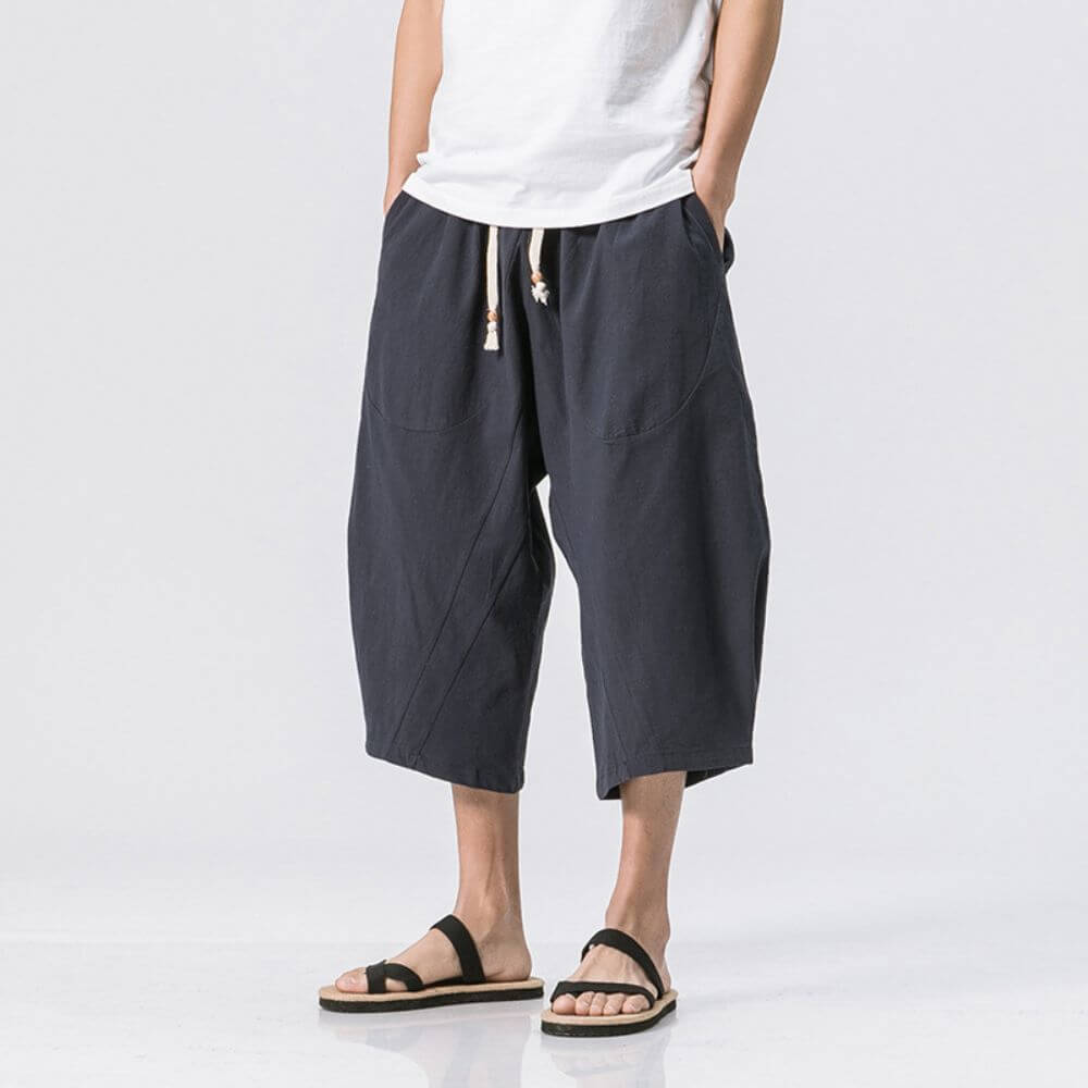 Mai - Pantalon court confort – KIRAKUCO