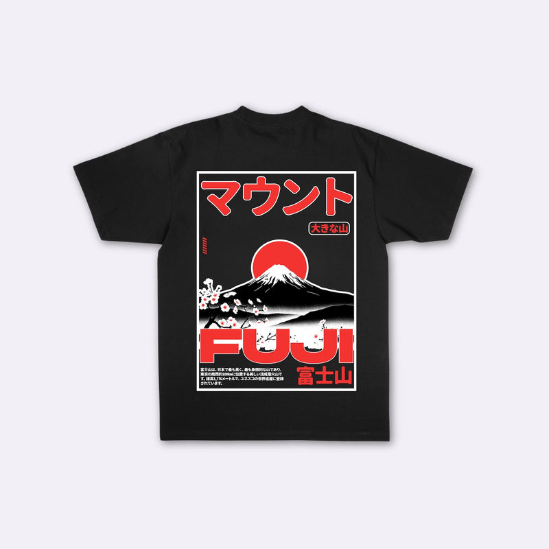 Fuji - T-shirt japonais oversize