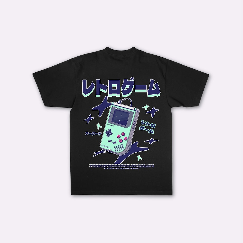 Retoro Gēmu - Japanisches Oversize-T-Shirt
