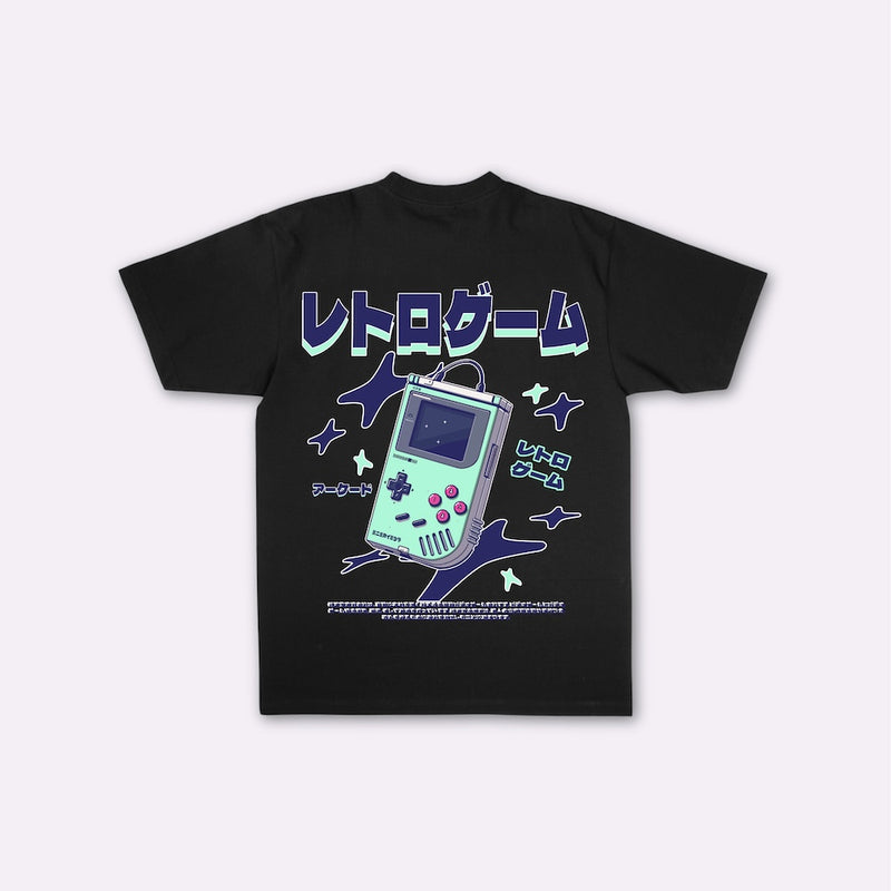 Retoro Gēmu - T-shirt japonais oversize