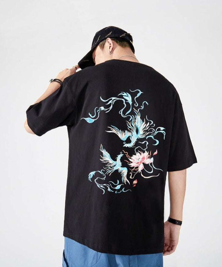 Hoai - T-shirt Oversize Brodé