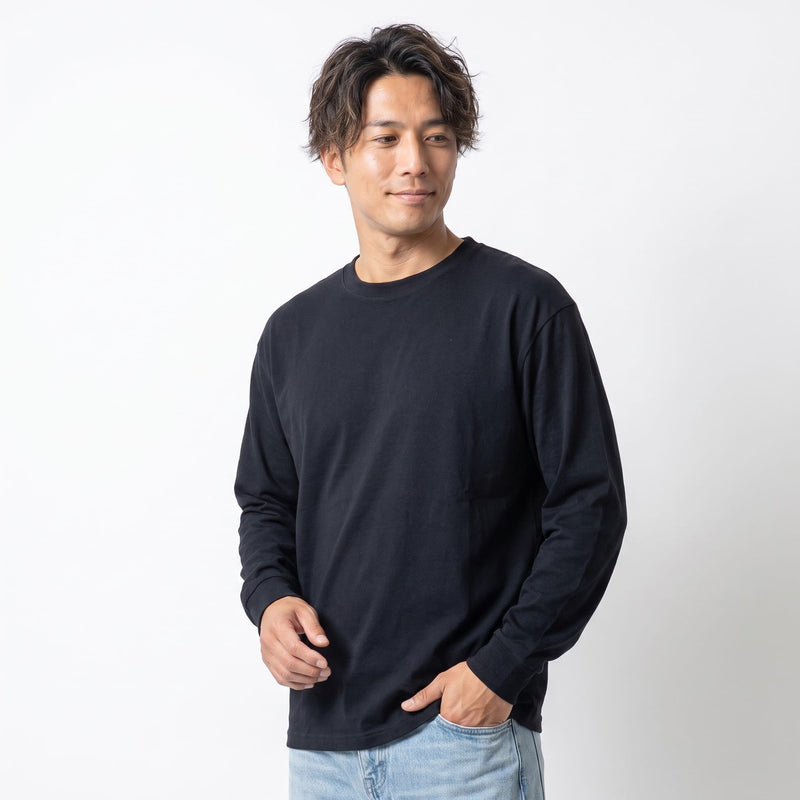 Takayama - T-shirt oversize à manches longues (280GSM)