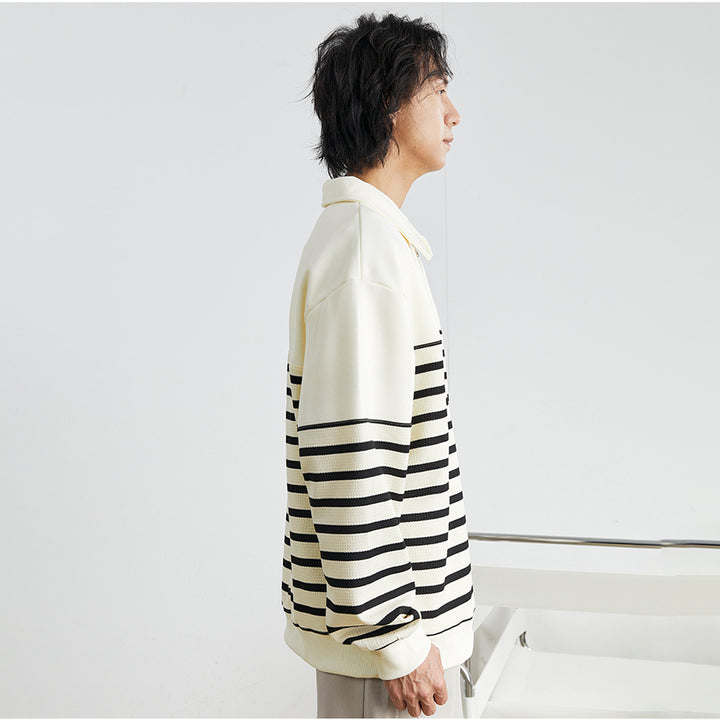 Seiya - Sweat-shirt à Demi-Zip