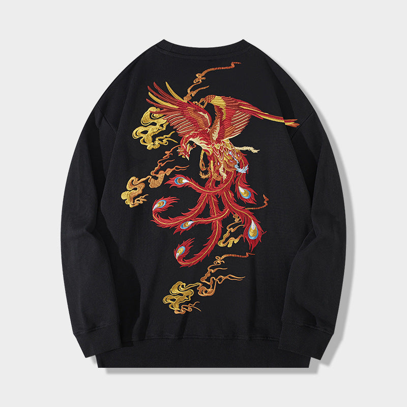 Nobu - Besticktes Sweatshirt