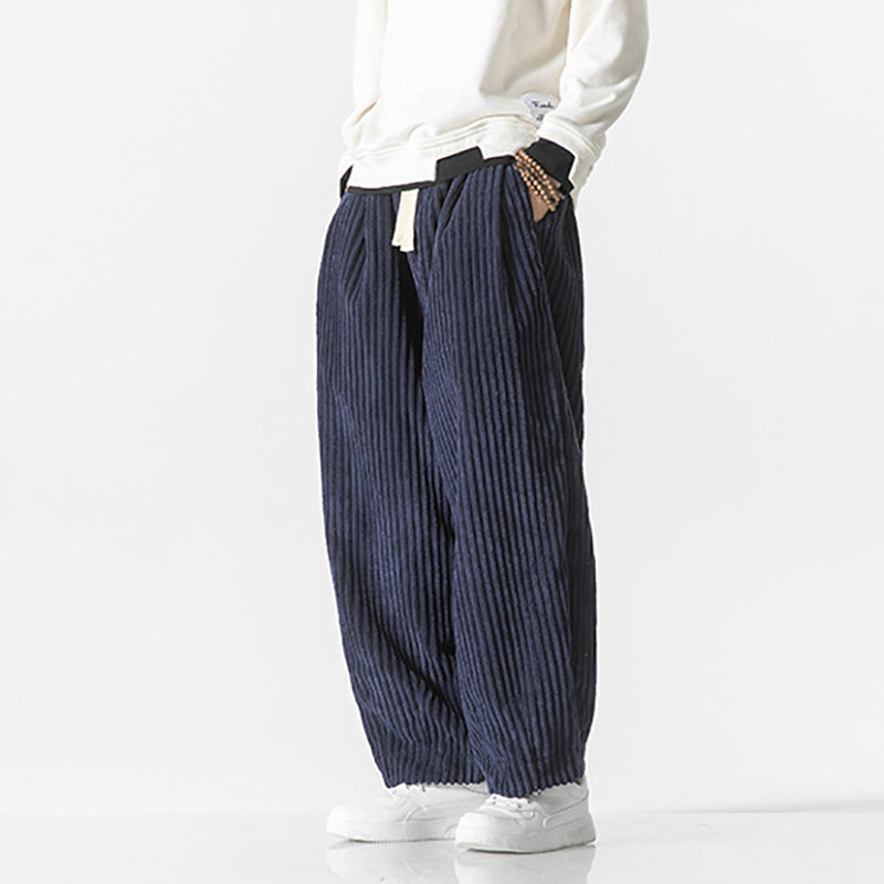 Masaaki - Pantalon en velours côtelé