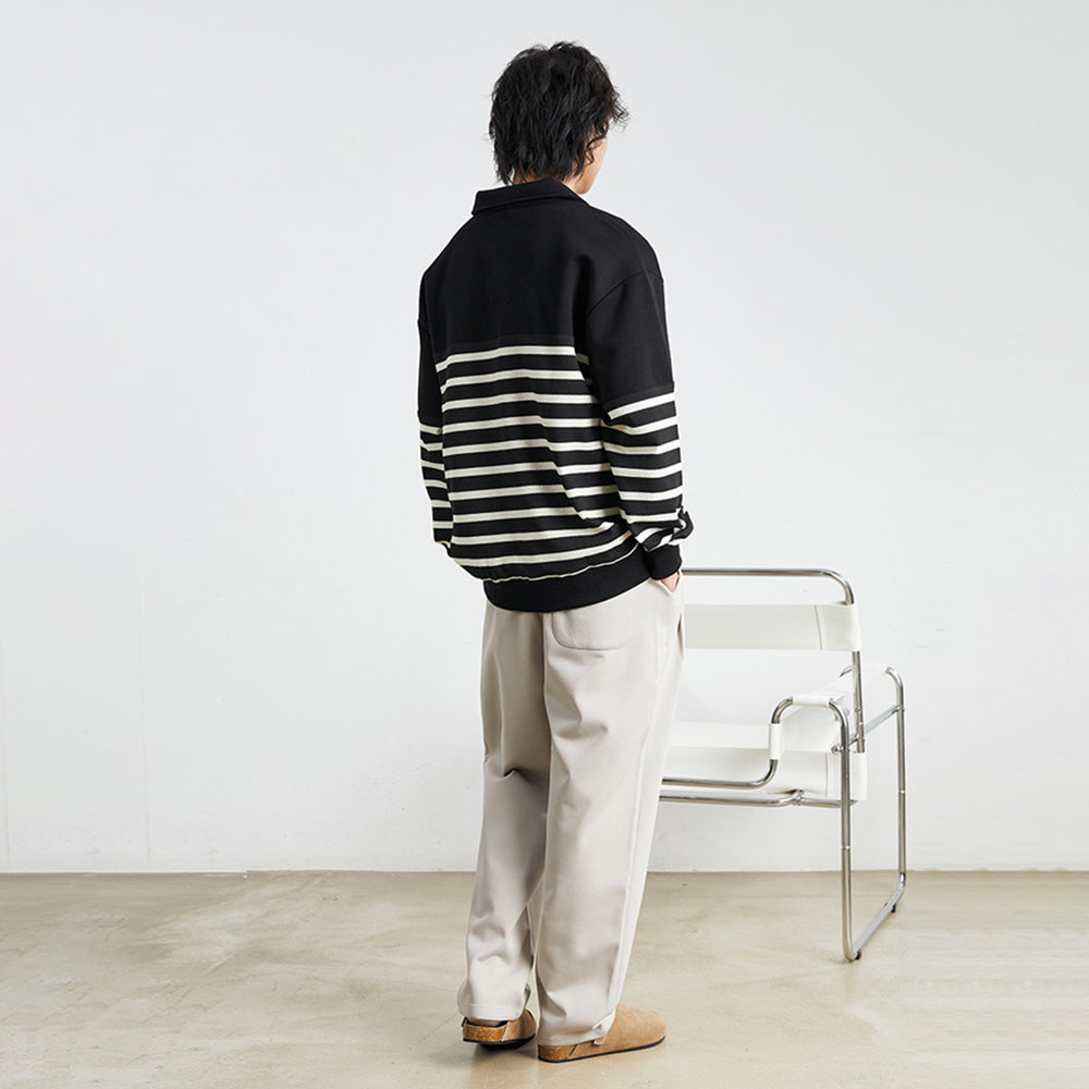 Seiya - Sweat-shirt à Demi-Zip