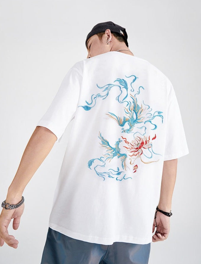 Hoai - T-shirt Oversize Brodé