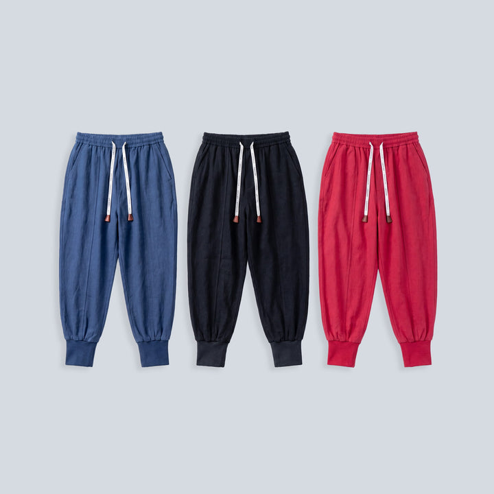 Multi-Pack Riku Pantaloni comodi harem in cotone