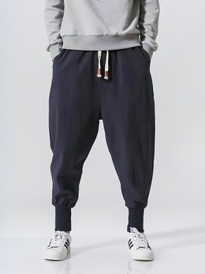 Riku - Pantaloni comodi harem in cotone