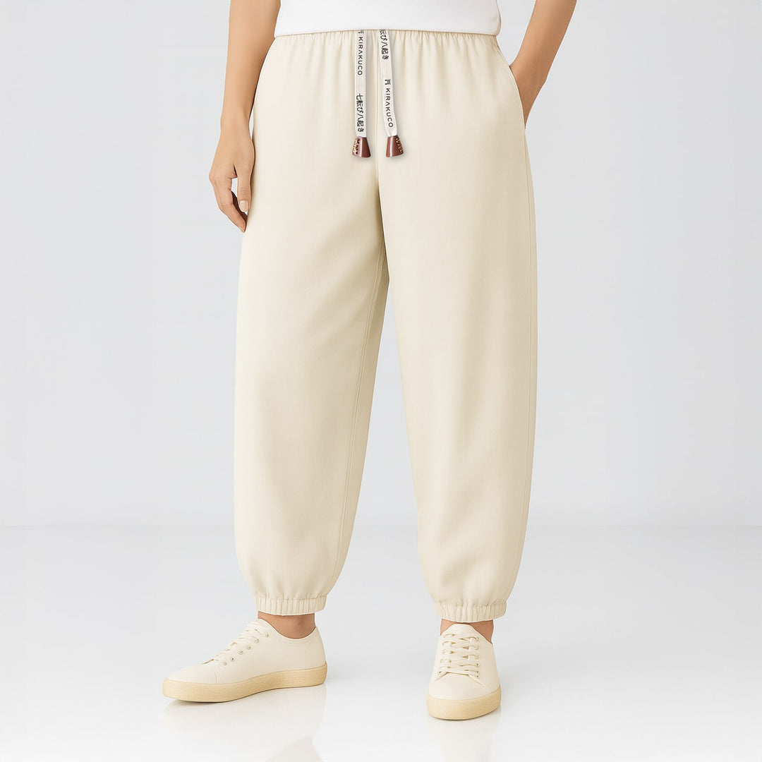 Taki - Pantaloni comodi harem in cotone