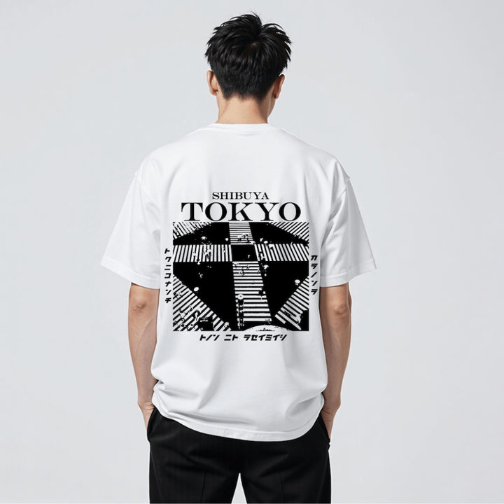 Shibuya - T-shirt giapponese oversize