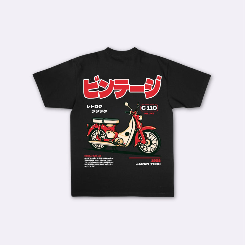 Super Cub - T-shirt japonais oversize