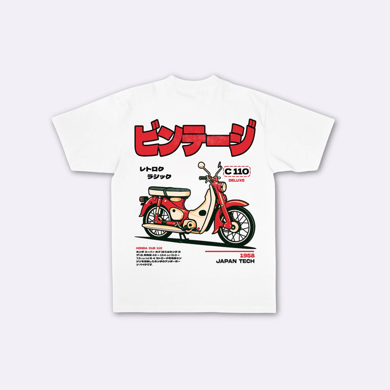 Super Cub - T-shirt japonais oversize