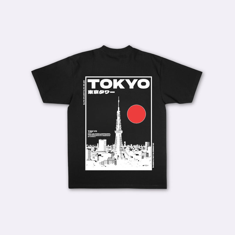 Tokyo - T-shirt japonais oversize