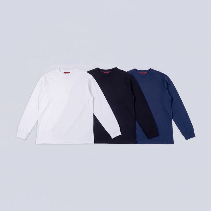 Multi-Pack Takayama Oversized long-sleeved T-shirt (280GSM)