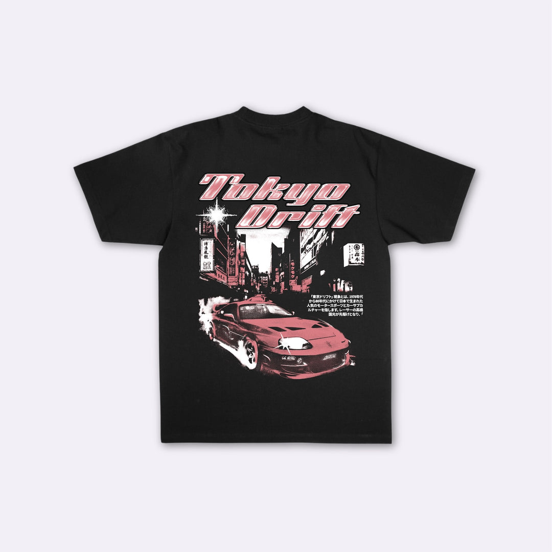 Tokyo Drift - T-shirt japonais oversize