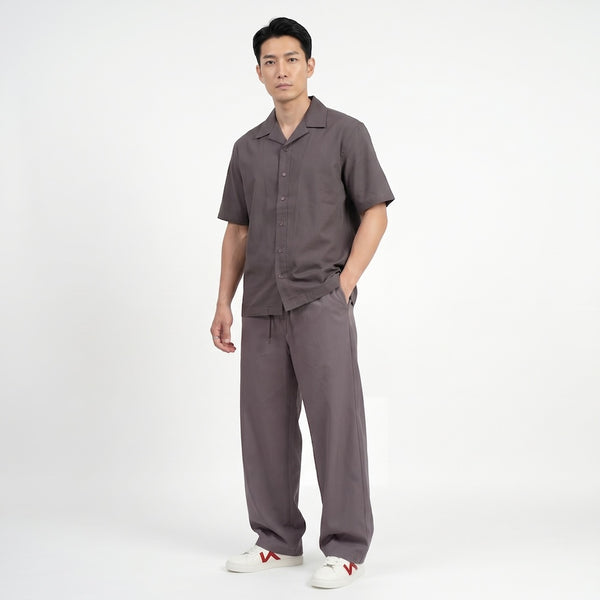 Hane - Pantaloni balloon relax in lino
