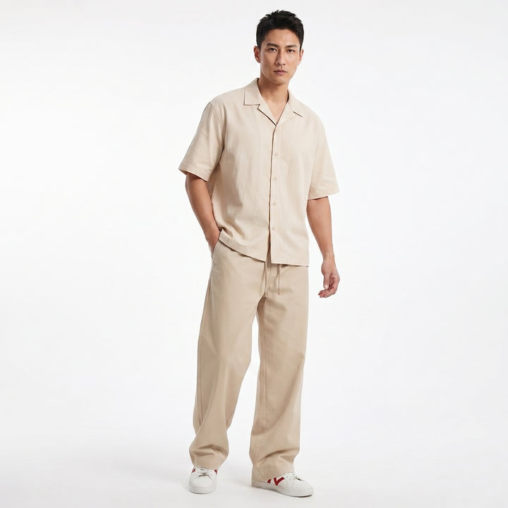 Hane - Relaxed Balloon Leinenhose