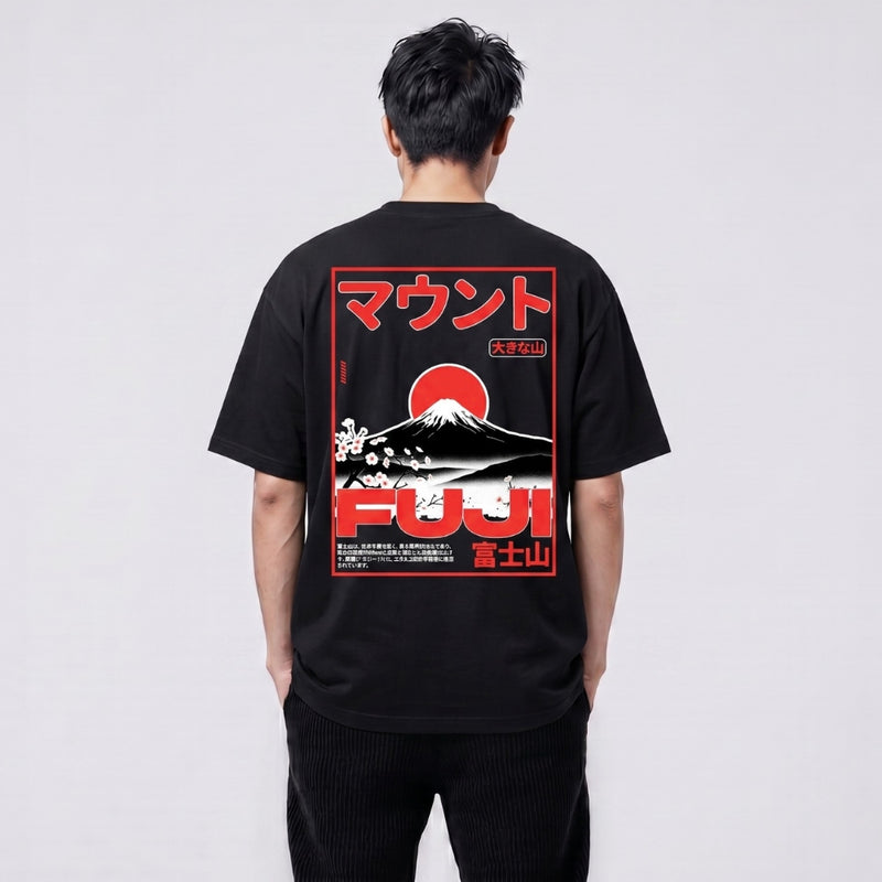 Fuji - T-shirt japonais oversize