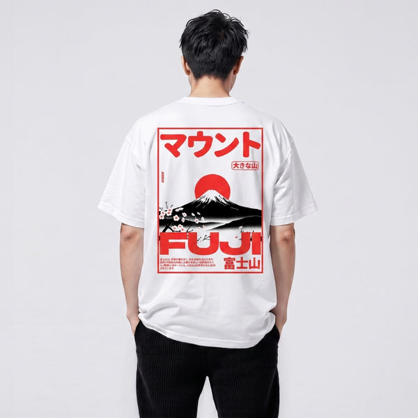 Fuji - T-shirt japonais oversize