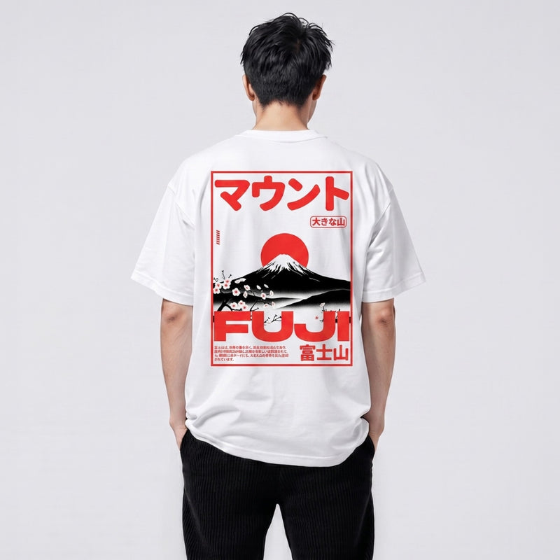 Fuji - T-shirt japonais oversize
