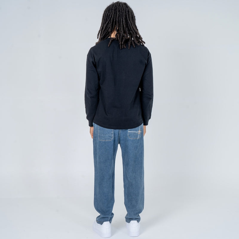 Ikki - Pantalon denim confort