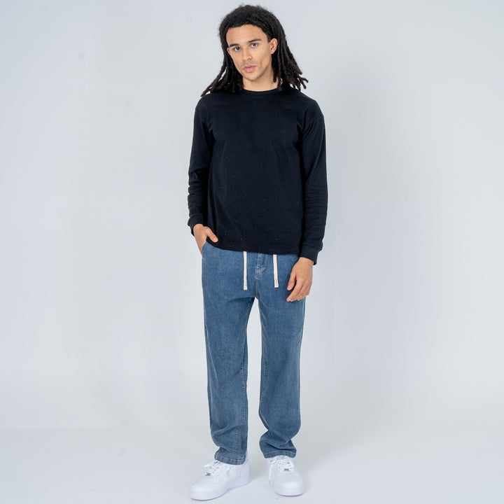 Ikki - Pantaloni in denim comfort