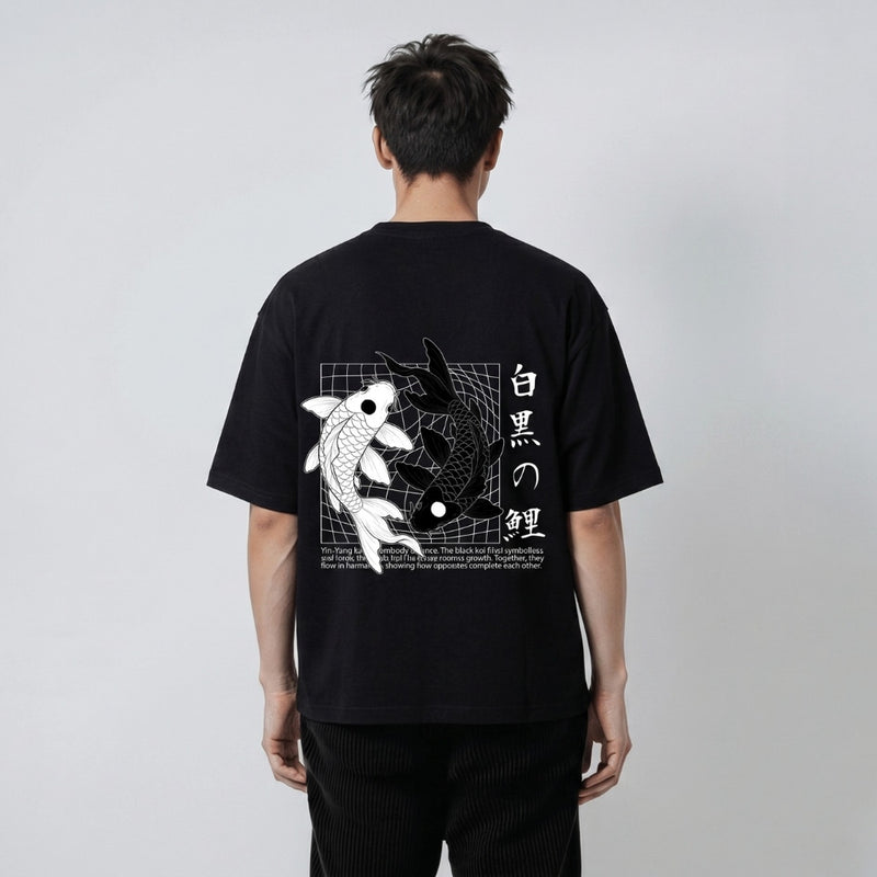 In Yō - T-shirt japonais oversize