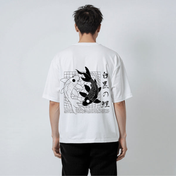 In Yō - T-shirt japonais oversize