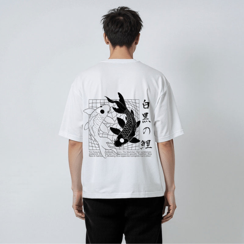 In Yō - T-shirt japonais oversize