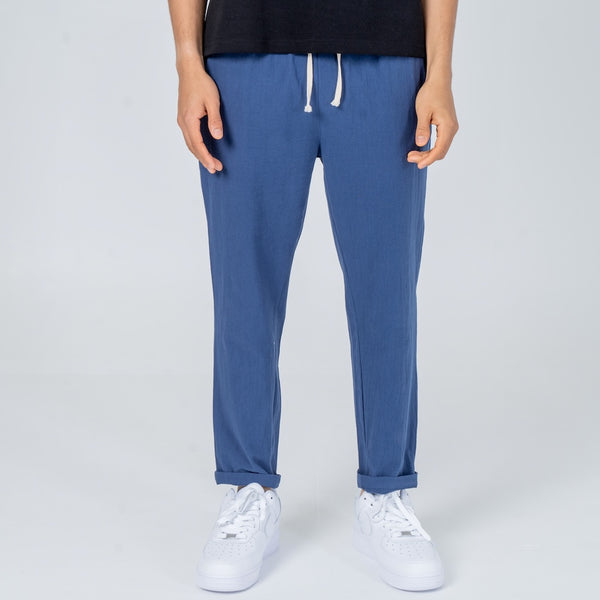 Kibo - Pantaloni comodi in cotone leggero