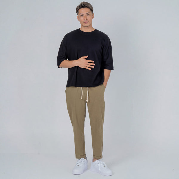 Kibo - Pantaloni comodi in cotone leggero