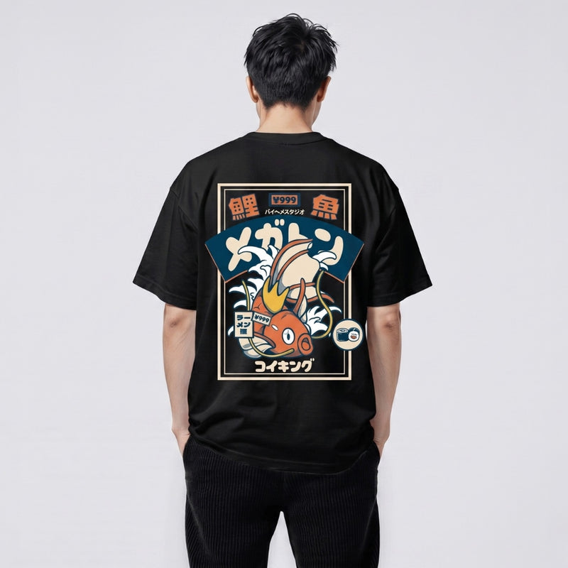 Koi - T-shirt japonais oversize