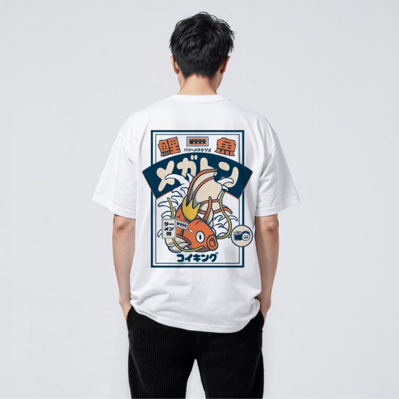 Koi - T-shirt japonais oversize