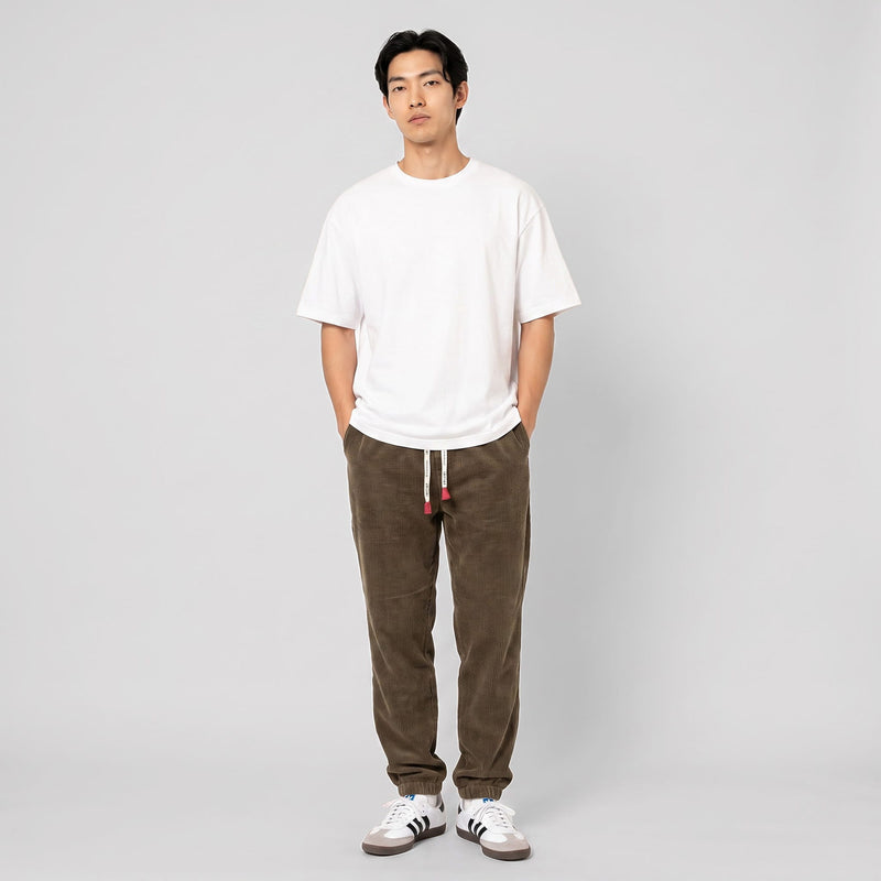 Kuri - Pantalon en velours côtelé