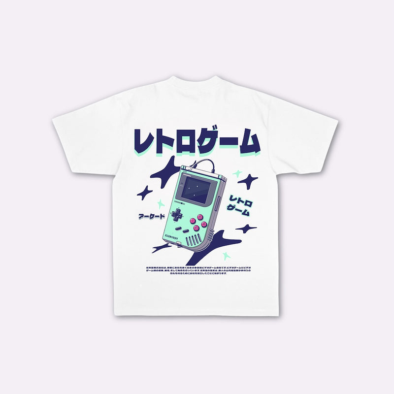 Retoro Gēmu - T-shirt japonais oversize