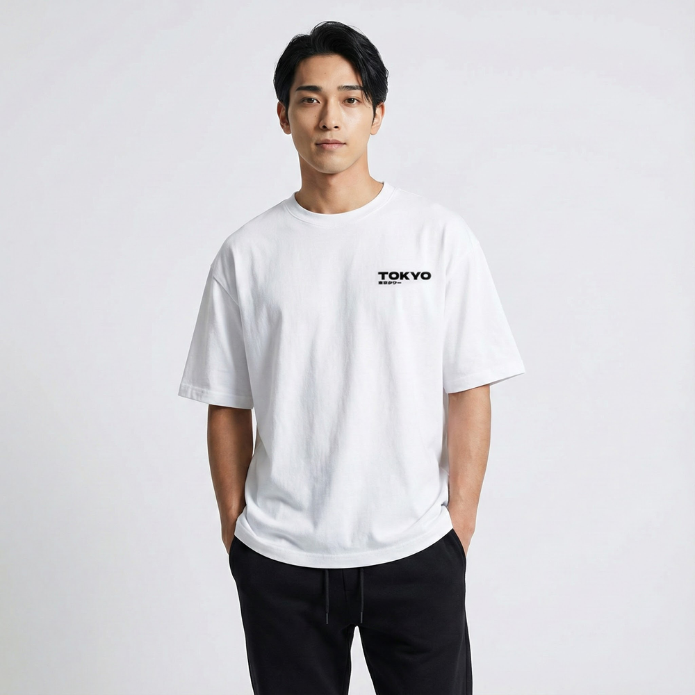 Tokyo - T-shirt japonais oversize