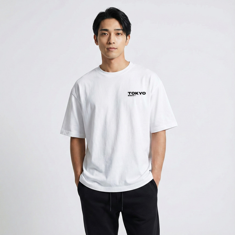 Tokyo - T-shirt japonais oversize