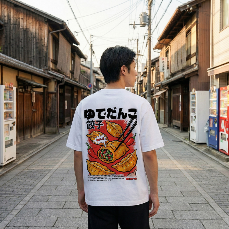 Gyōza - T-shirt japonais oversize