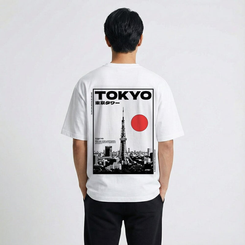 Tokyo - T-shirt japonais oversize