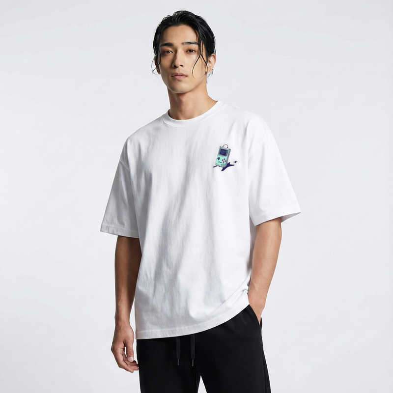 Retoro Gēmu - T-shirt japonais oversize